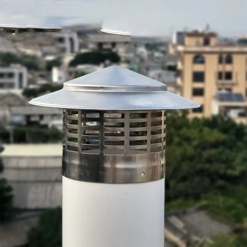 Capuchon d'extérieur tendance en acier inoxydable, sortie d'air frais, tuyau de toit, capot d'accès, anti-insectes, mur extérieur tendance, 75mm, 160mm, 200mm