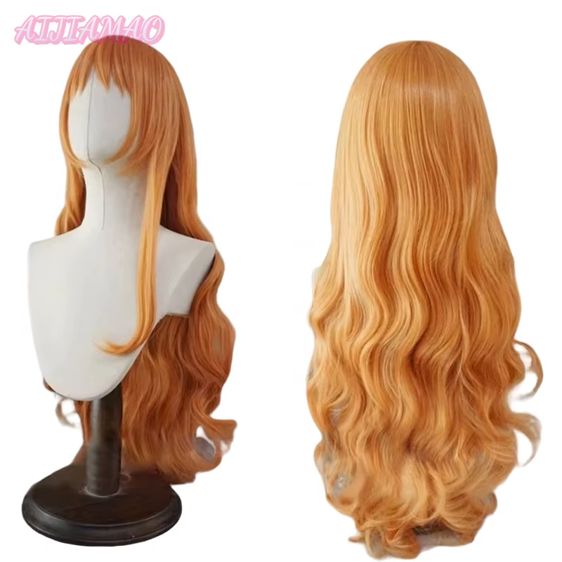 Perruque Anime Nami Cosplay pour Femme Adulte