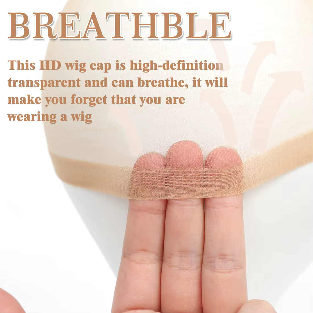 Bonnet de perruque HD pour femmes