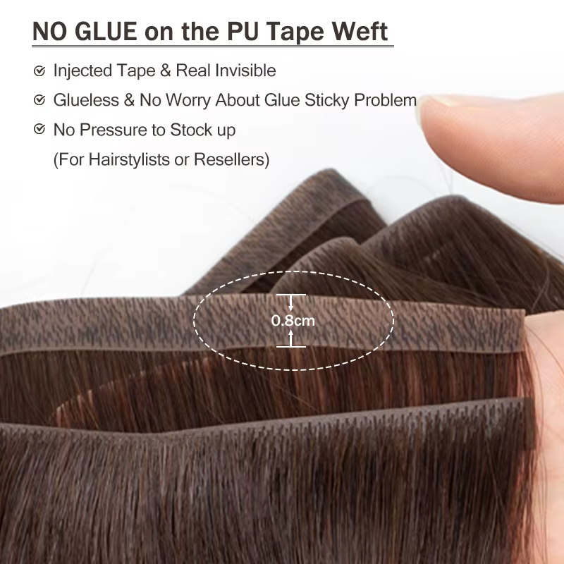 Bundles de cheveux humains de trame d'unité centrale