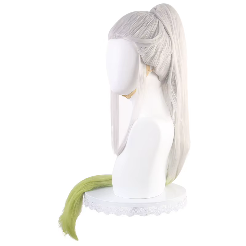 Perruque de Cosplay synthétique Demon Slayer Daki