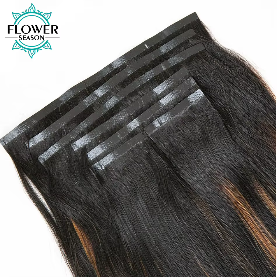 Extensions de cheveux naturels à clips