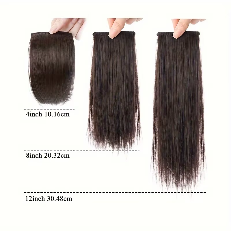 Extensions capillaires synthétiques invisibles sans couture
