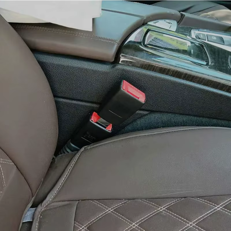 Extension de ceinture de sécurité pour voiture, 1/2 pièces, couverture de ceinture de sécurité, rembourrage, boucle d'extension, Clip de ceinture de sécurité, accessoires de voiture