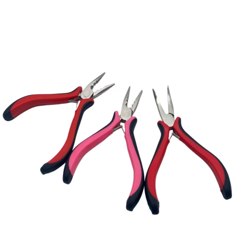 Kit d'outils pour extensions de cheveux : pinces