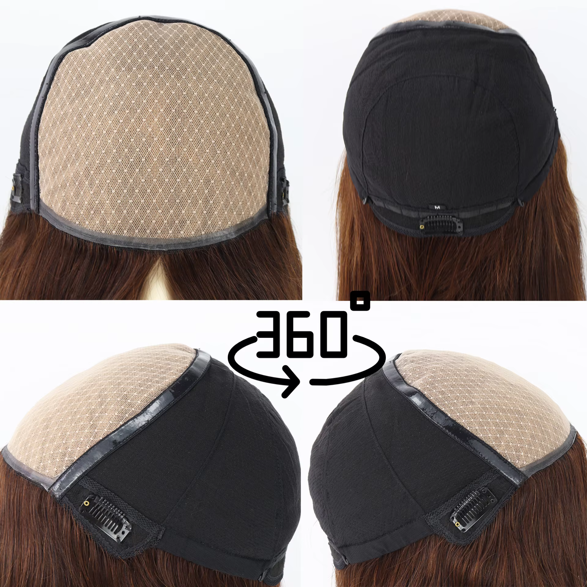 Perruque Full Lace Wig naturelle courte
