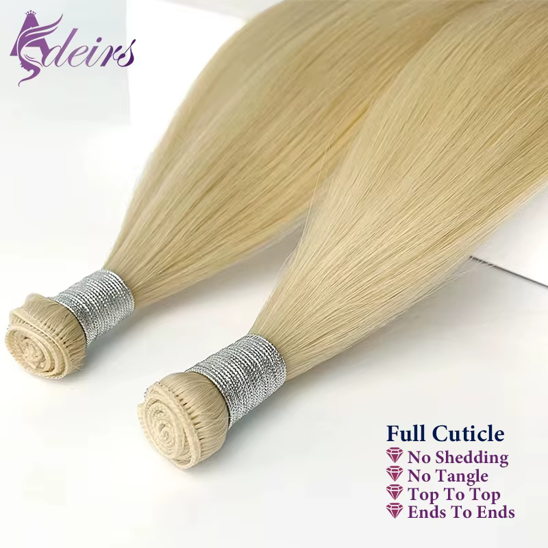 ADEIRS cheveux humains génie trame Extensions Remy