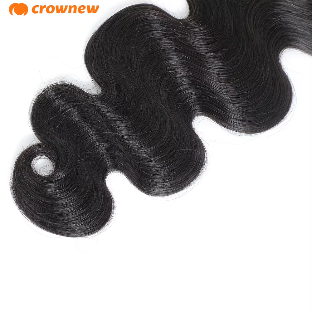 Extensions de cheveux humains brésiliens vierges 16A Body Wave