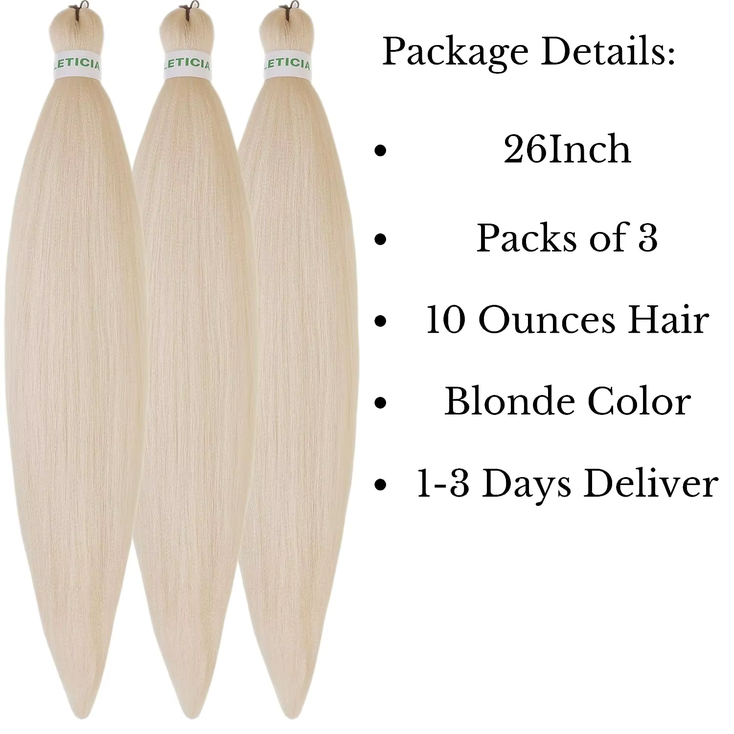 Extensions capillaires synthétiques Yaki lisses au Crochet