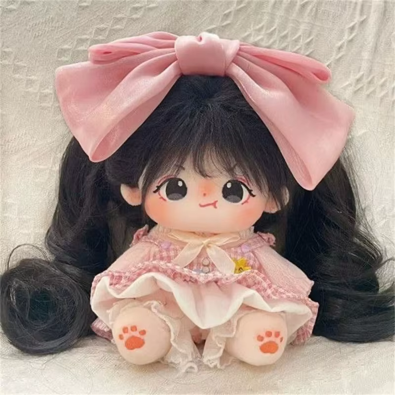 Extensions de cheveux synthétiques de 20 cm