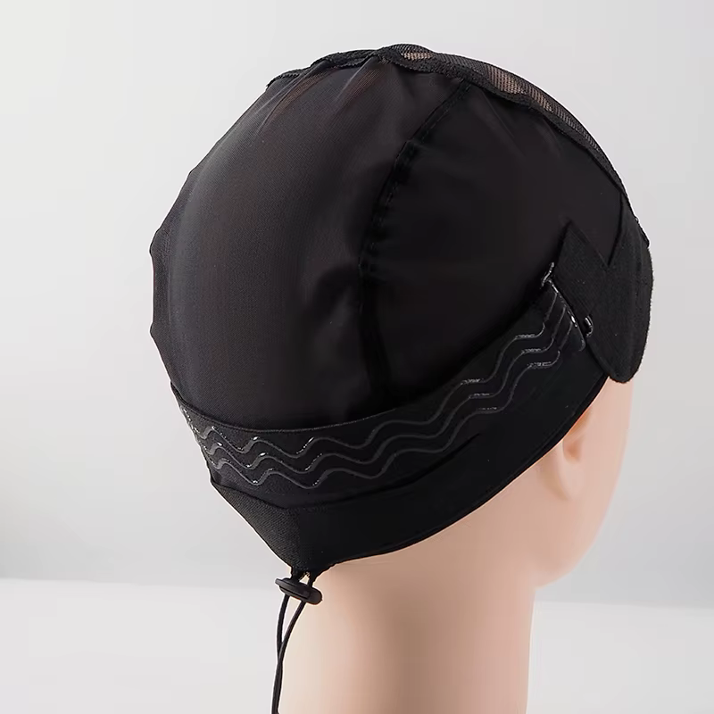 2025 nouveaux capuchons de perruque de partie de style V avec des crochets élastiques faciles à porter