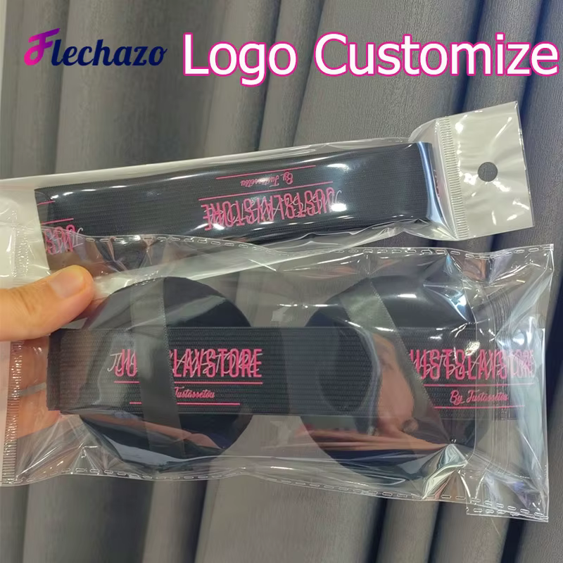 Bandes élastiques pour perruque avec Logo personnalisé