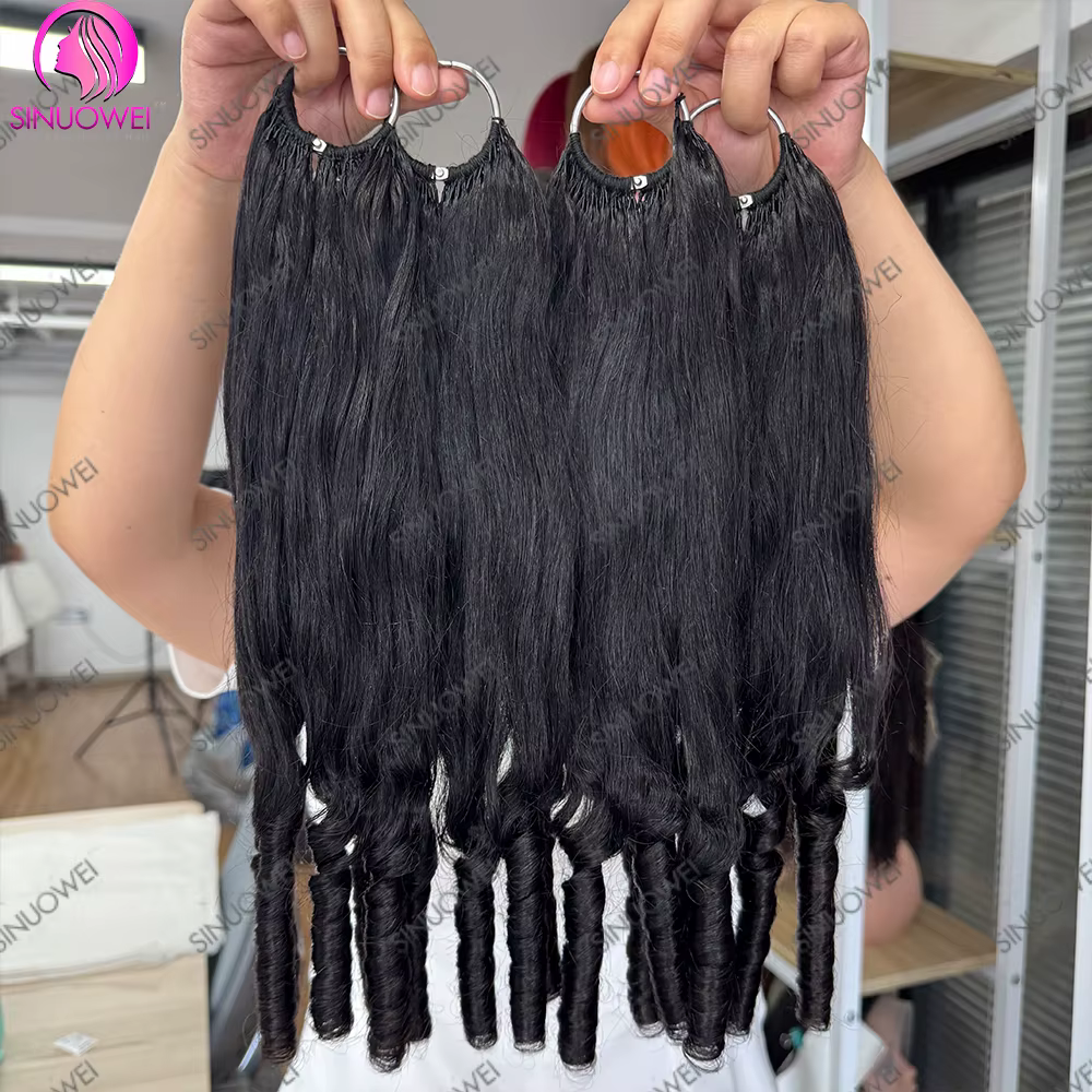 Extensions de cheveux pour tresses françaises