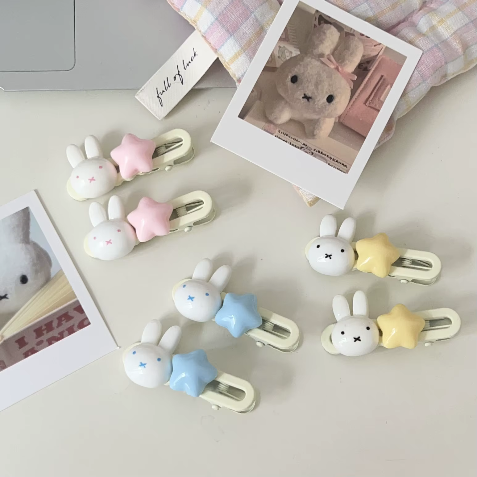 Pince à cheveux Miffy Star Kawaii
