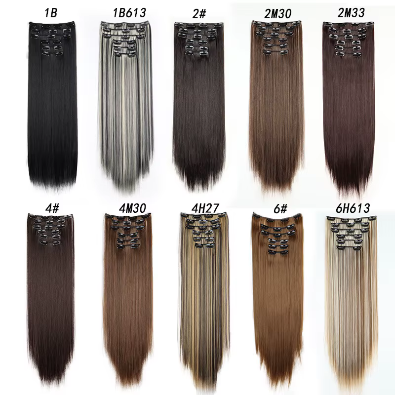 Extensions capillaires synthétiques à Clips