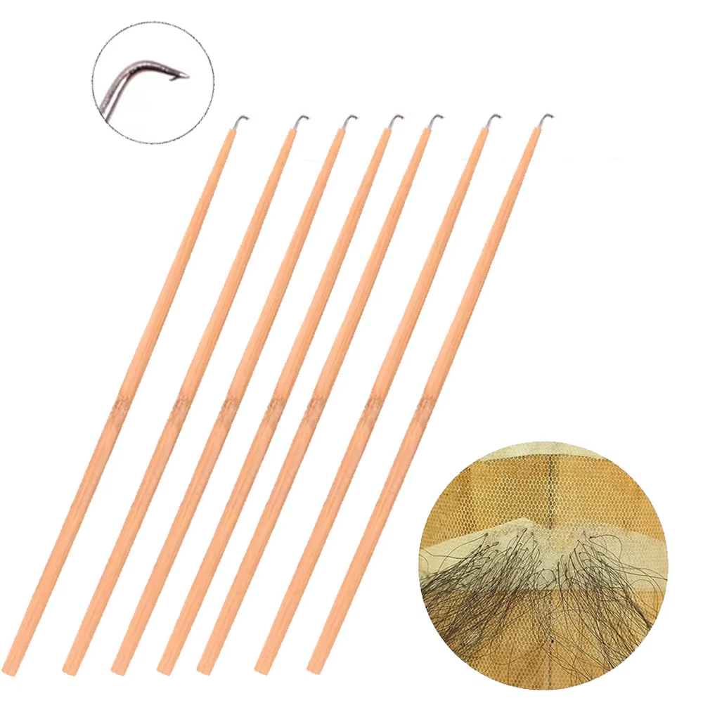 Kit d'aiguilles à crochet pour la ventilation des perruques