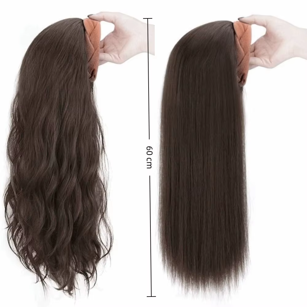 Extension capillaire synthétique longue ondulée bouclée