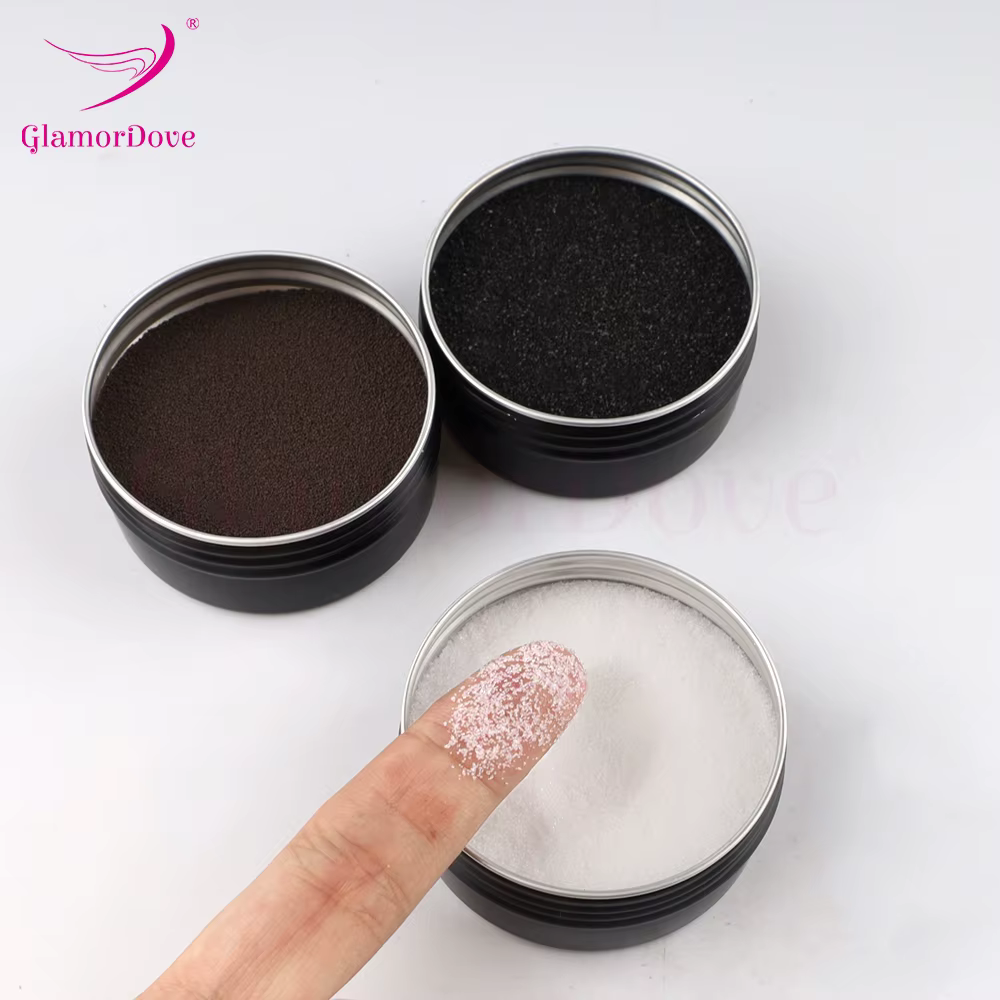 Poudre de colle à la kératine – Adhésif Fusion pour extensions de cheveux pour pointe en U