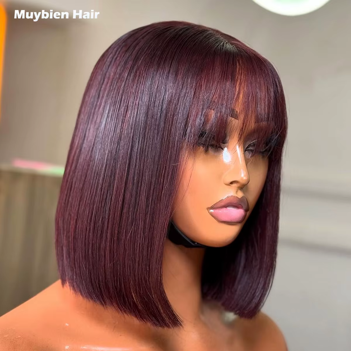 Perruque Lace Front sans colle