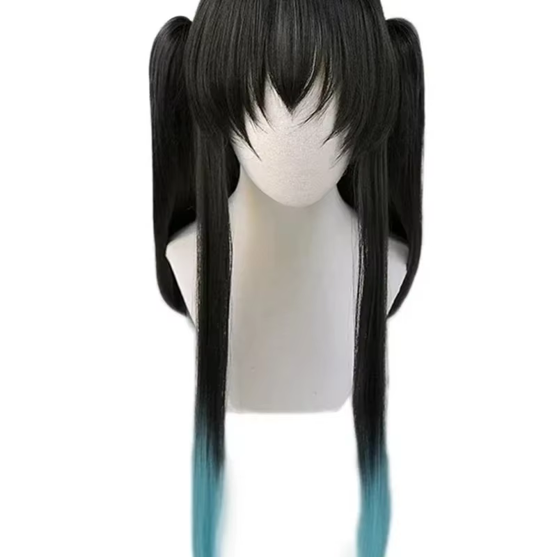Perruque de Cosplay Anime Tokitou Muichirou
