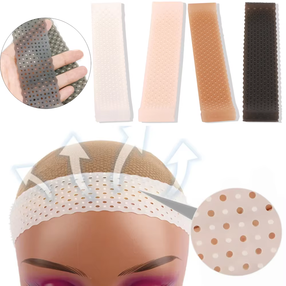 Bandeau de perruque en Silicone