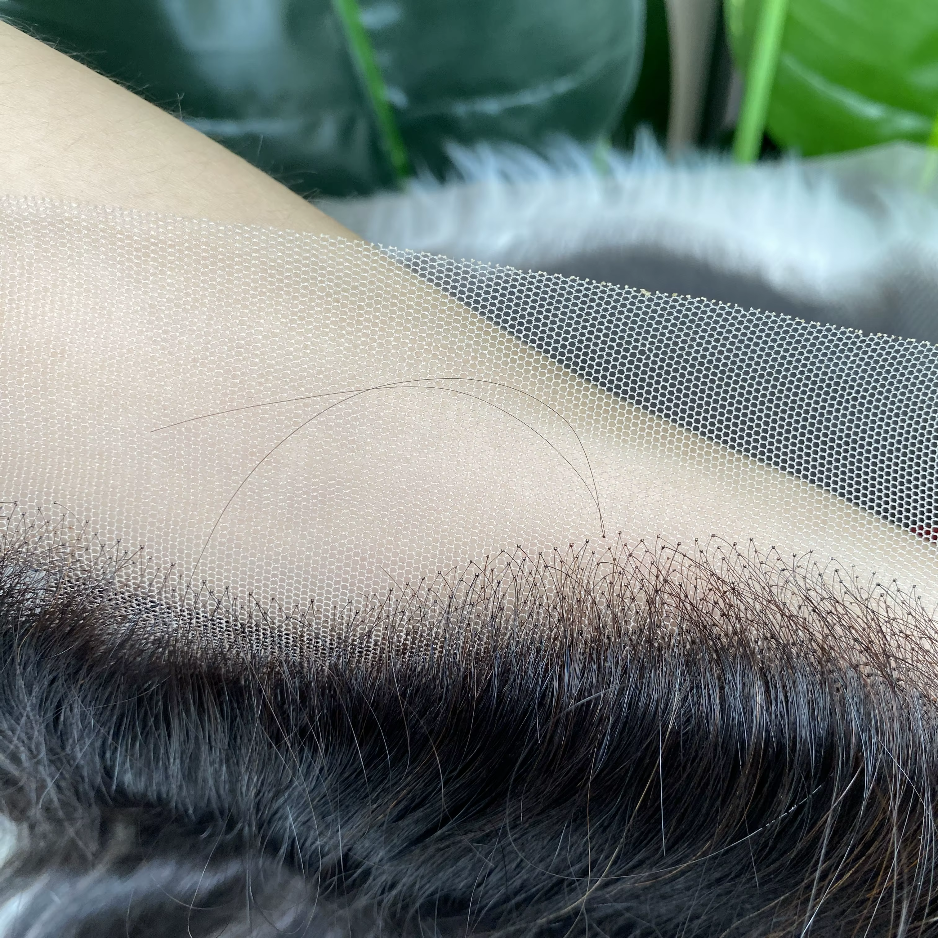 Cheveux Humains Naturels Ondulés Profonds 13x4 Dentelle Transparente Frontale Prix de Gros pour la Fabrication de Perruques