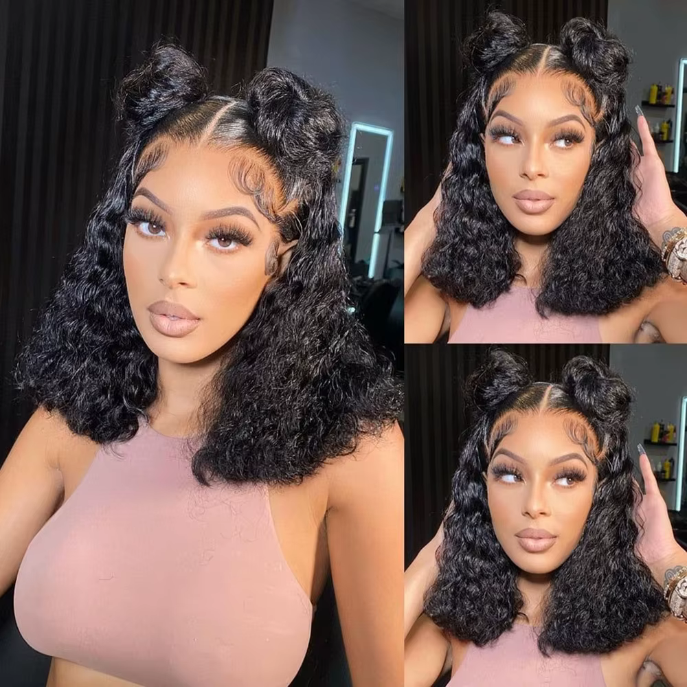 Perruque Lace Front Wig Naturelle Ondulée