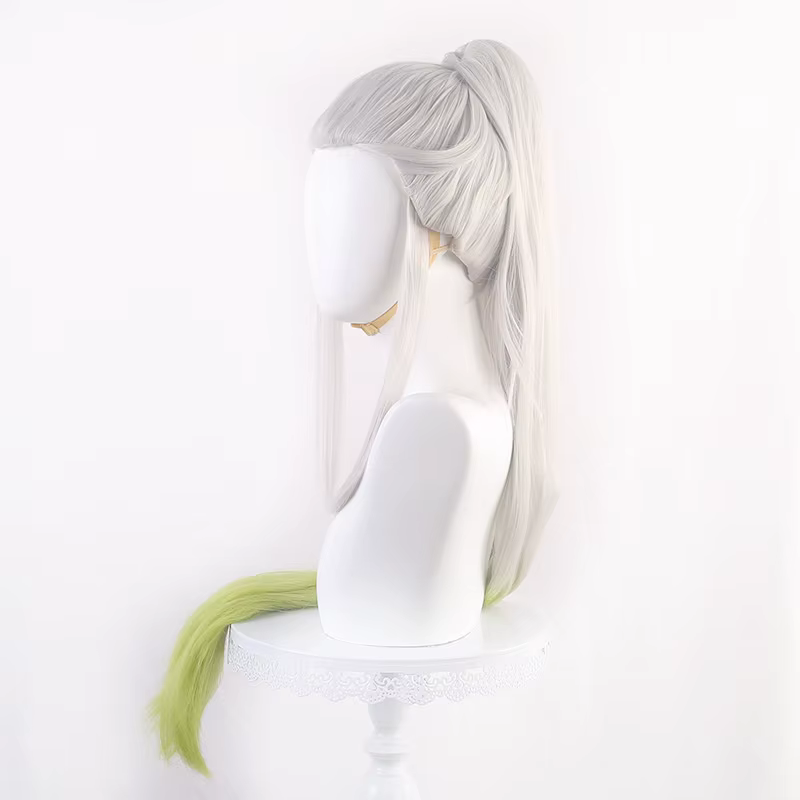 Perruque de Cosplay synthétique Demon Slayer Daki