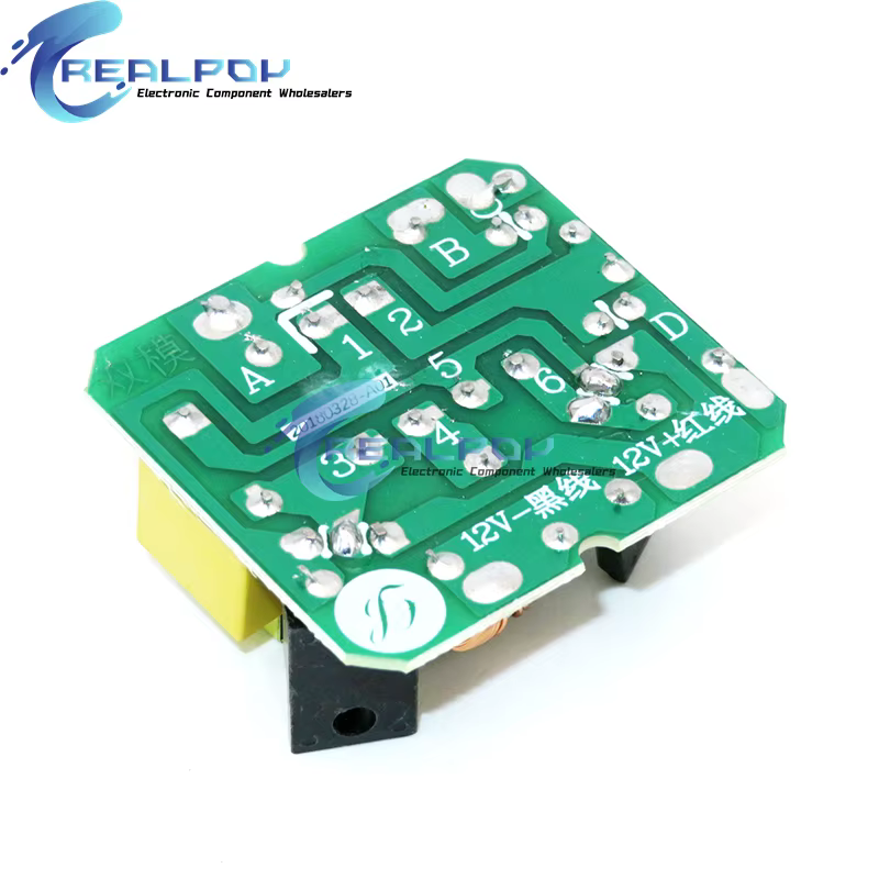 Module d'alimentation onduleur double mode 40W DC-AC 12V vers 220V, transformateur élévateur de tension
