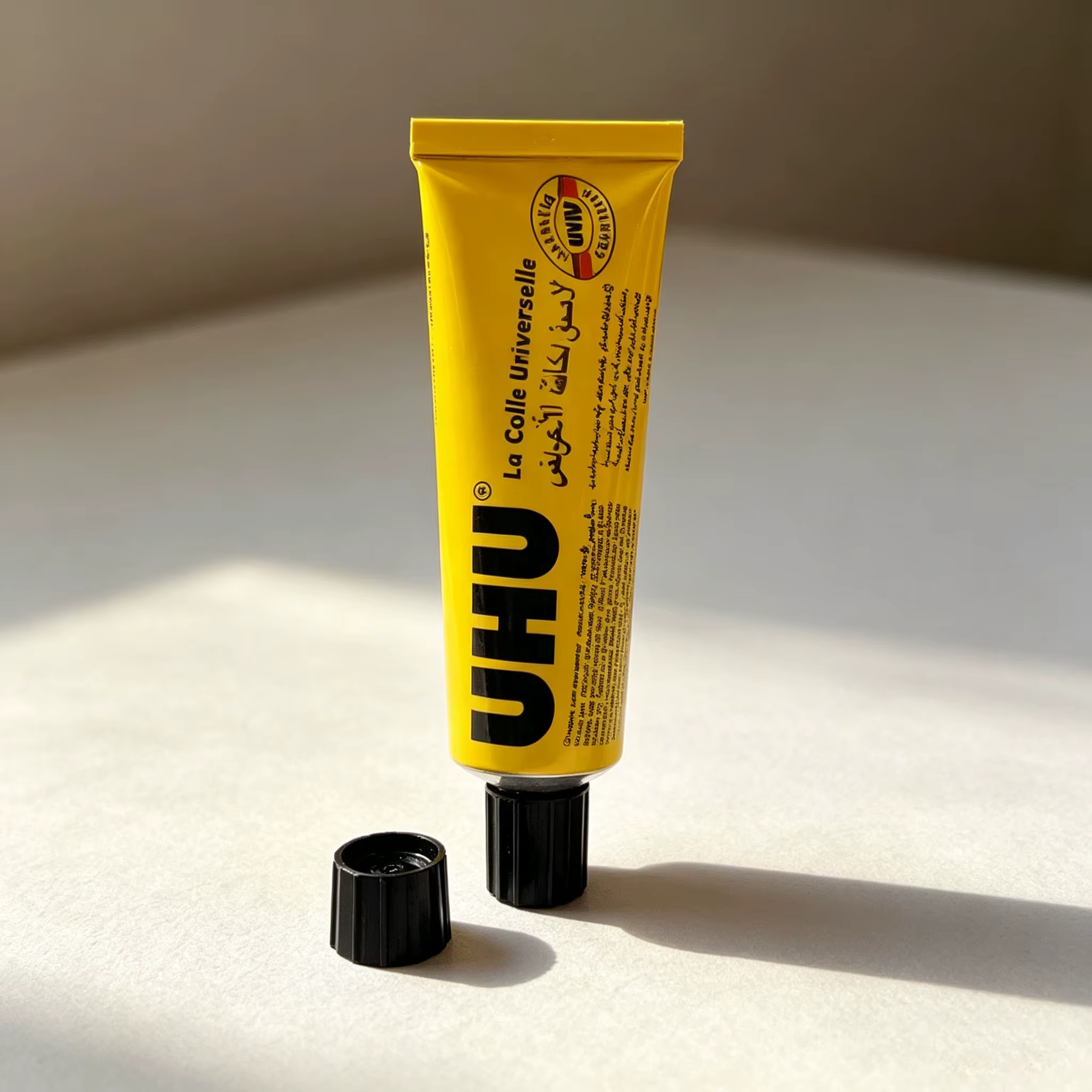 Colle tout usage UHU 35ml, adhésif transparent pour pose de perruques, fixation forte pour perruques en dentelle, postiches, extensions capillaires, colle pour coiffure cosplay