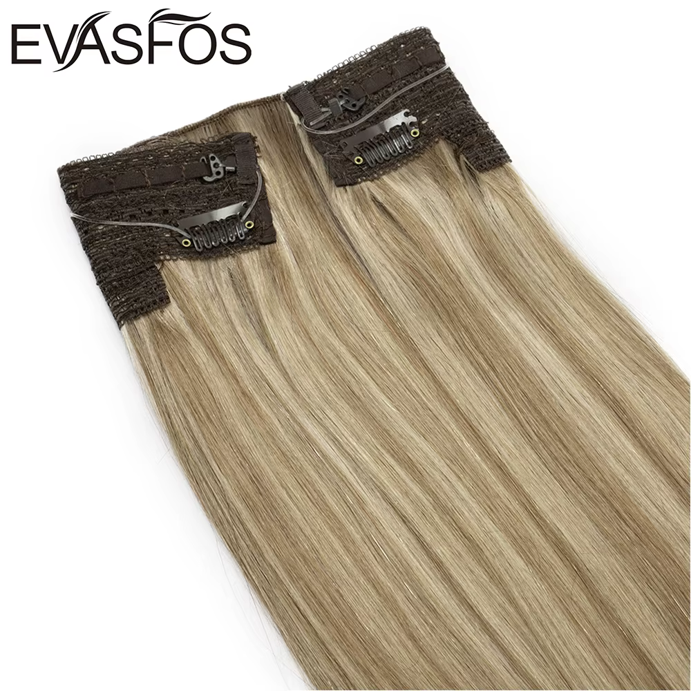 Extension de cheveux à clip invisible pour femme