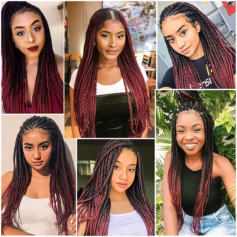 Extensions de cheveux tressés pré-étirés pour tresses africaines