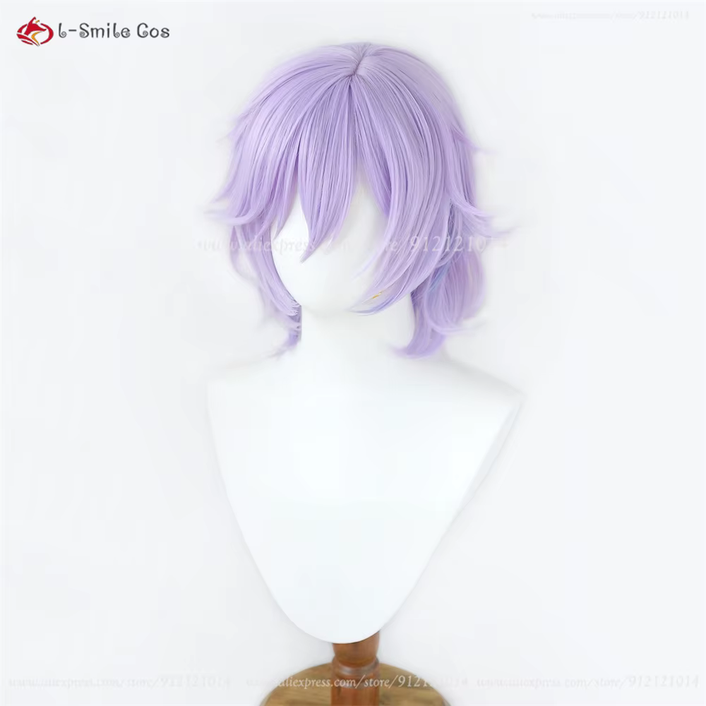 Epel Felmier Cosplay perruque violet dégradé Cruly perruques pour femmes