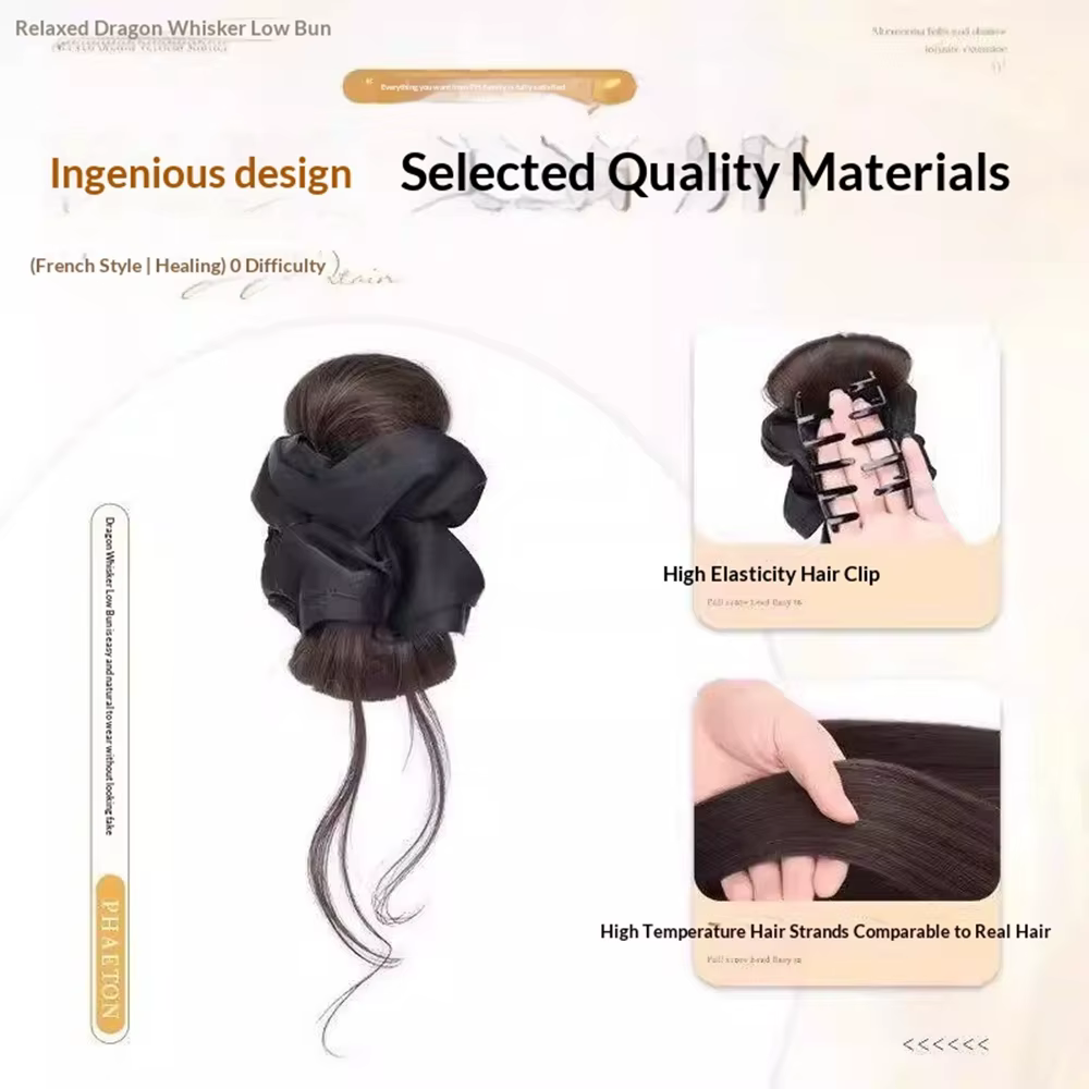 Chignon synthétique pour femme