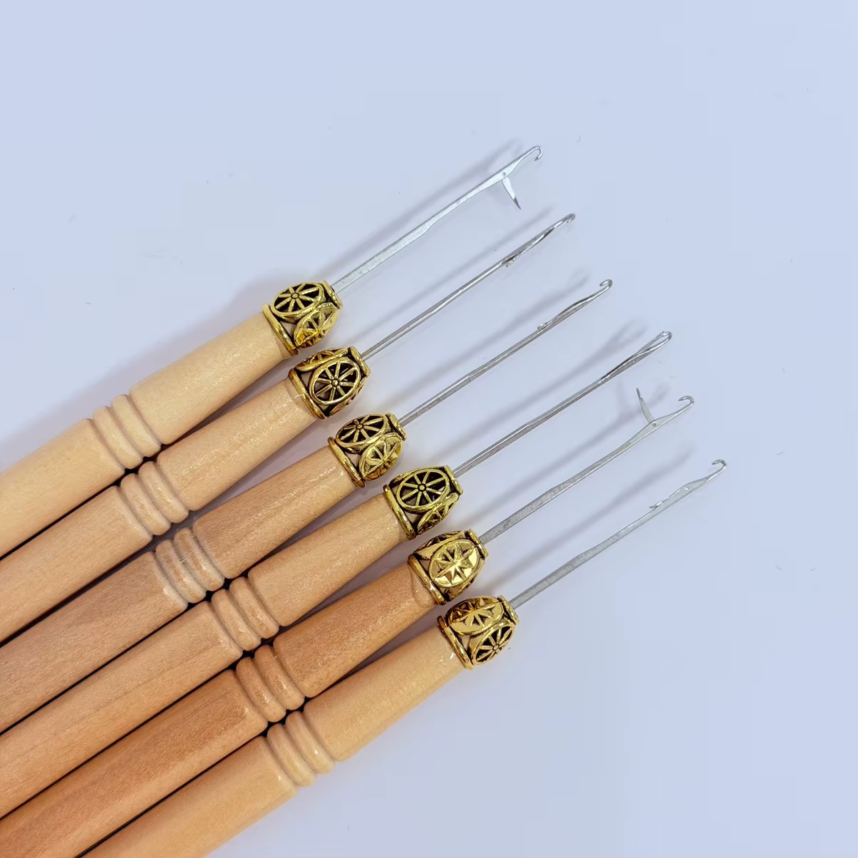 Kit d'outils pour extensions de cheveux : Aiguille à micro-extension