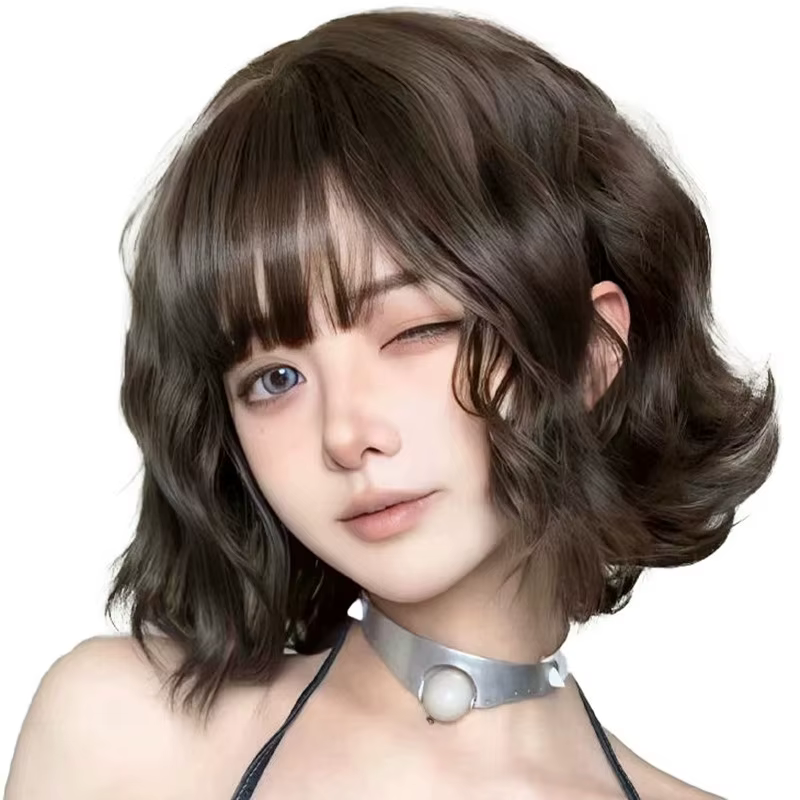 Extensions de cheveux synthétiques Style Lolita pour filles JK