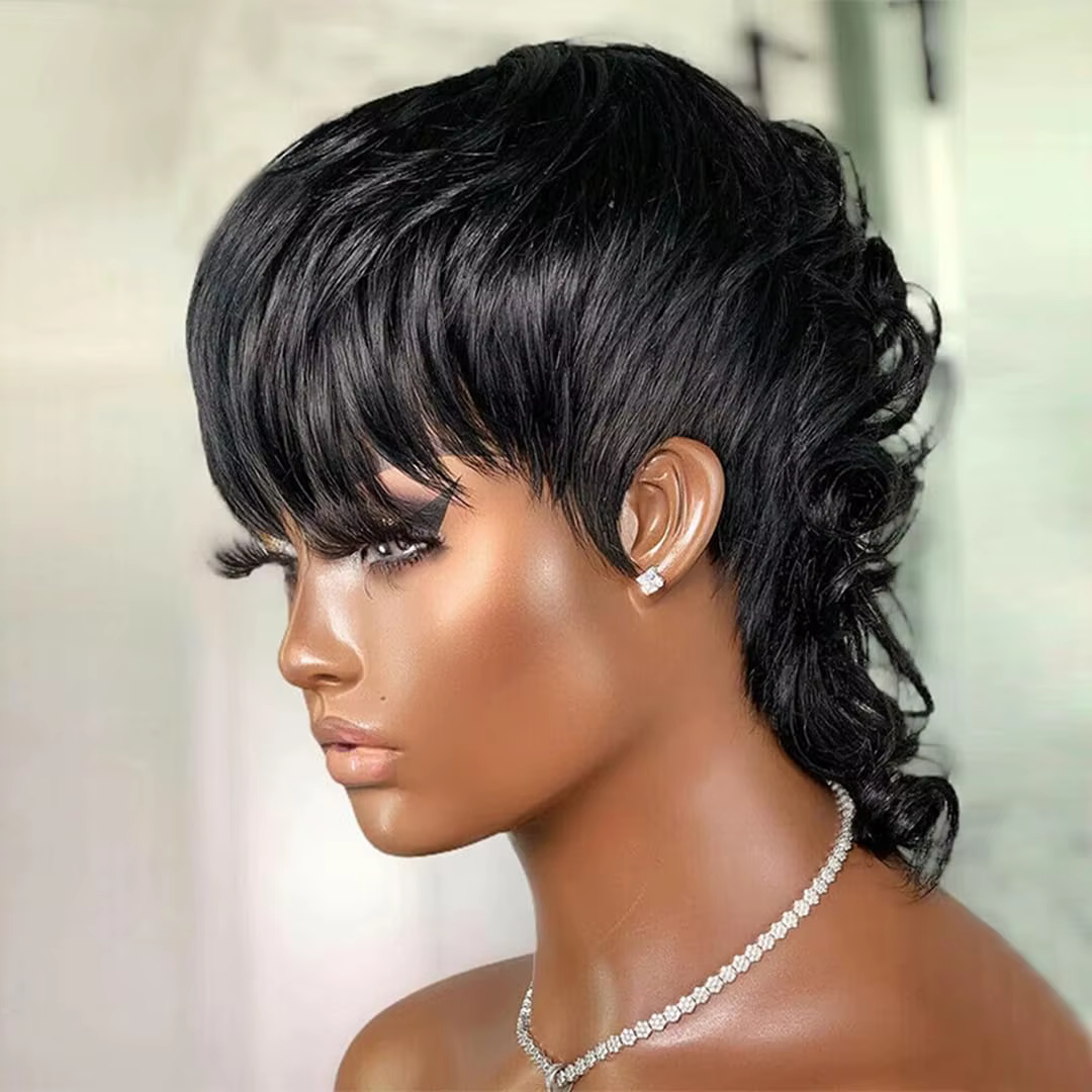 Perruque de cheveux humains 1B