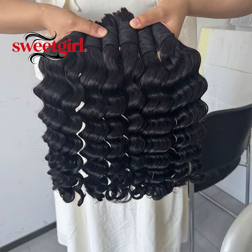 Extensions de cheveux humains ondulés