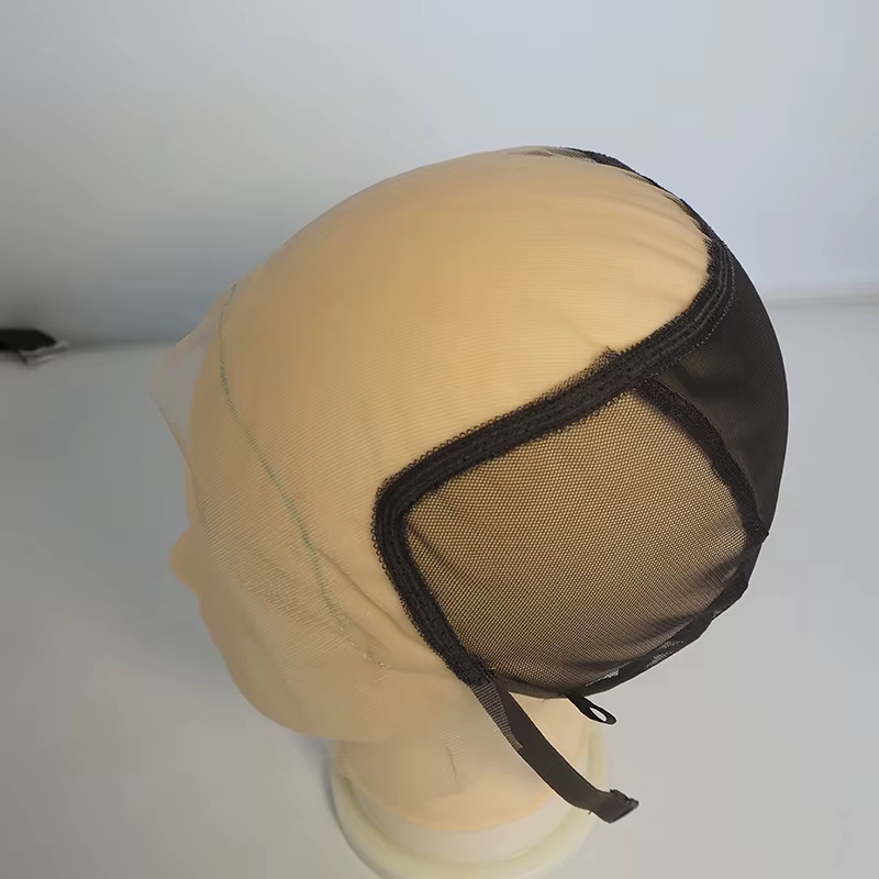 Bonnets de perruque avant en dentelle 13*6 pouces pour la fabrication de petites perruques réglables