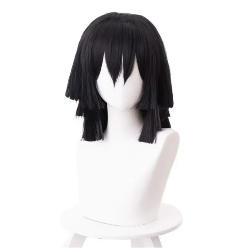 Anime Igflats Obanai Cosplay Perruque