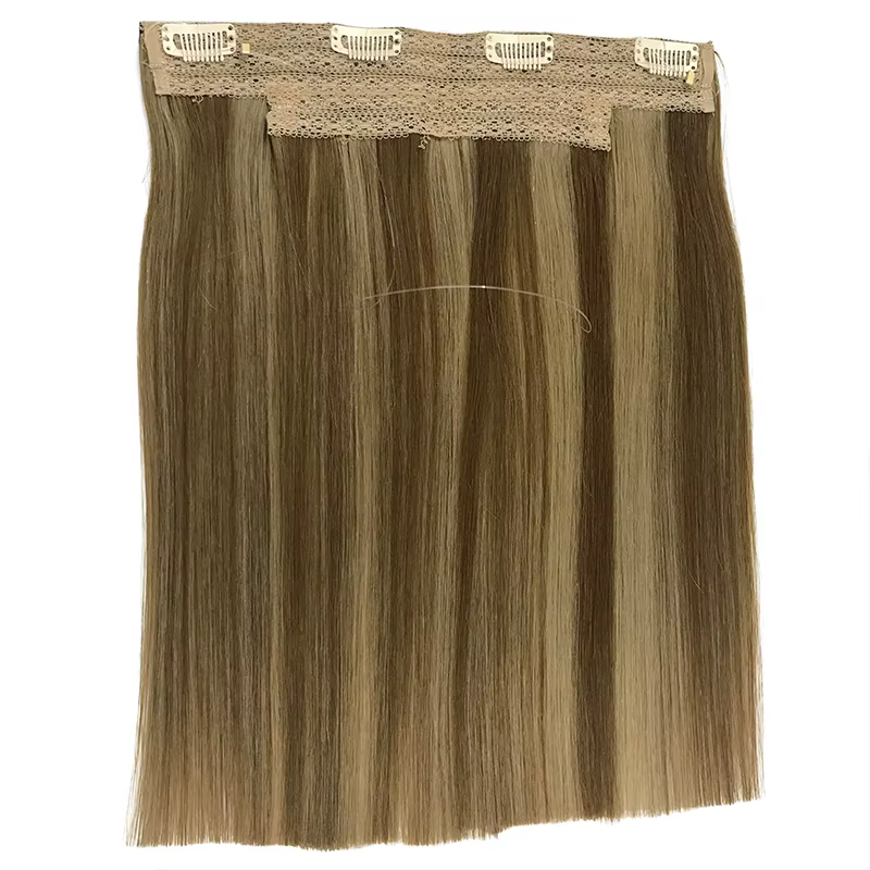 Extension de cheveux humains ligne de poisson droite 100%
