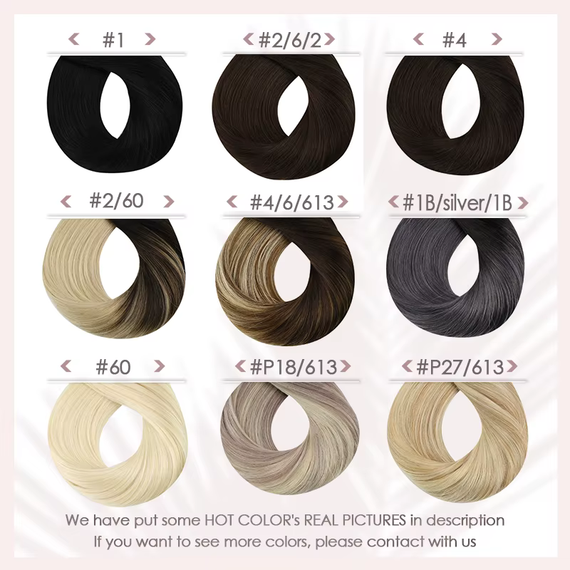Ugeat Micro boucle Extensions de cheveux humains vrais