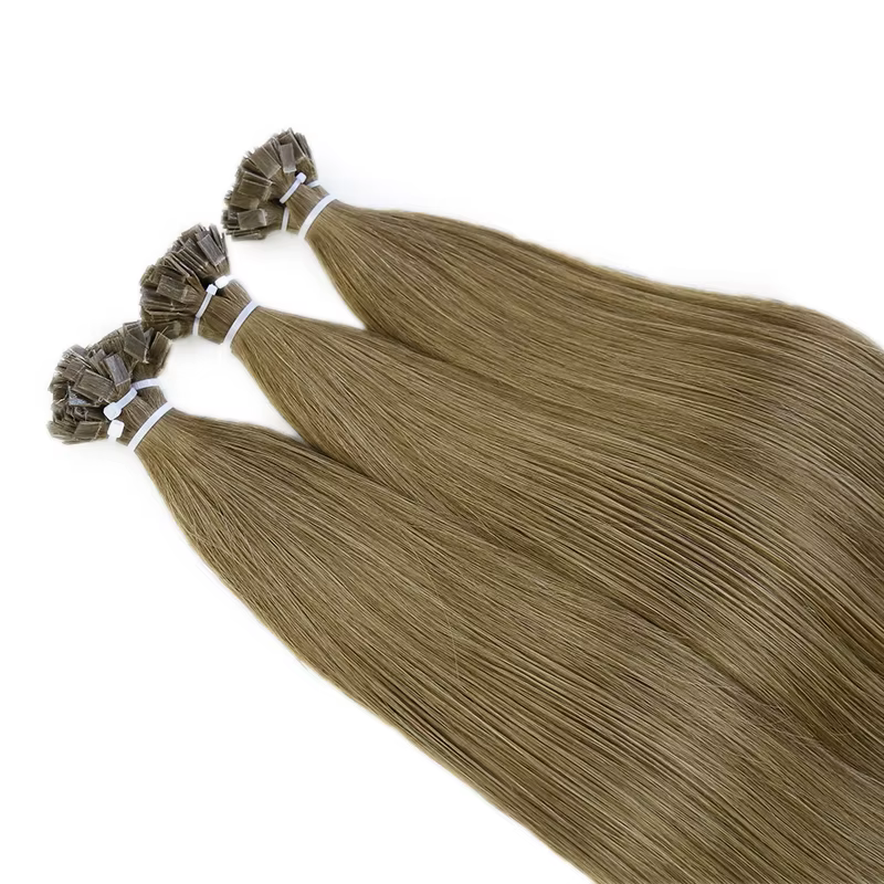 Extensions de cheveux à pointe plate
